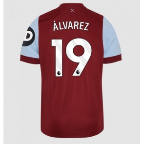 West Ham United Edson Alvarez #19 Replika Hjemmebanetrøje 2023-24 Kortærmet